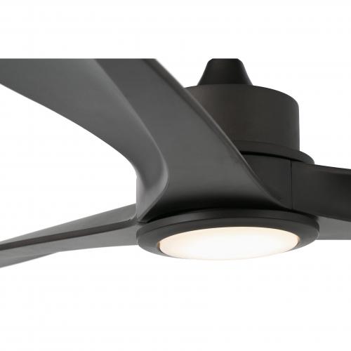 FARO - TONIC LED Brown ceiling fan with DC motor Ref.33552