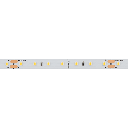 ULTRALUX - PN2870W Професионална LED лента 7.2W/m, 2700K, 24V DC, 70 LED/m, SMD2835