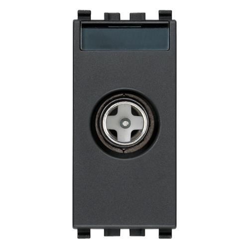 VIMAR - 20300.01 - TV-RD-SAT single-conn.outlet grey 