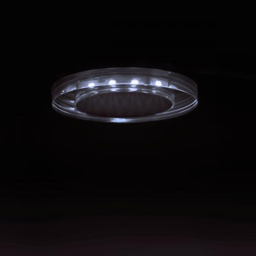 KANLUX - Ceiling-mounted spotlight fitting SOREN O-BL WW 20W GU10 20IP  24411 