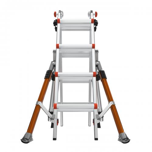 LITTLE GIANT - Алуминиева стълба за всякакъв терен CONQUEST 2.0 PRO 4х6  16336EN-018