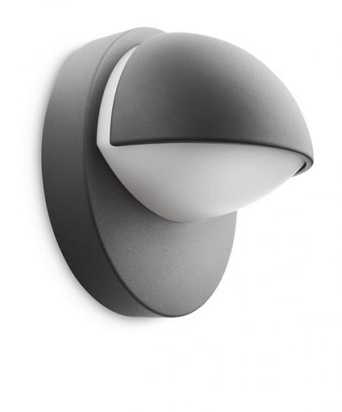 PHILIPS - Фасаден аплик IP44 June 16245/93/16 2700K