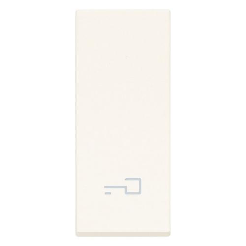VIMAR - Face plate for in-line mechanism white, lightable key symbol - 31000.PB
