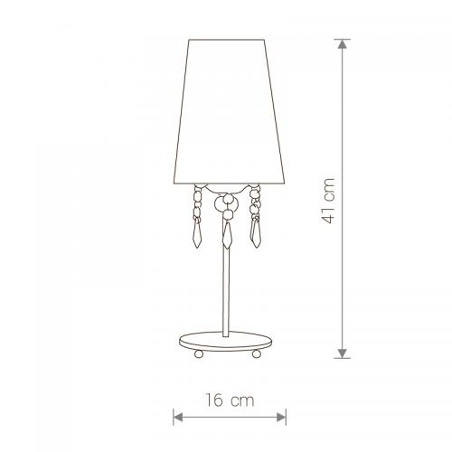 NOWODVORSKI - table luminaire  MODENA 5623