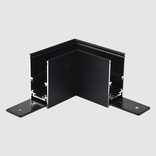 POLARIS LIGHTING - Г връзка за таван MAGNET LINE OM 23mm черна за открит монтаж 48V PL1010B