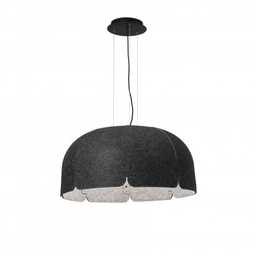 FARO - MUTE LED Dark grey pendant lamp Ref.20101
