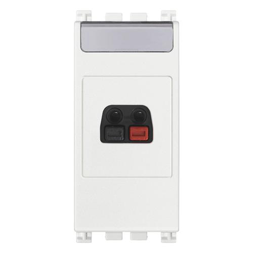 VIMAR - 19583.B - Speaker connector white