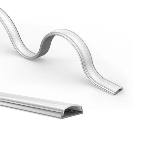 ACA LIGHTING - P114NU огъваем  профил WHIP  с опалов капак