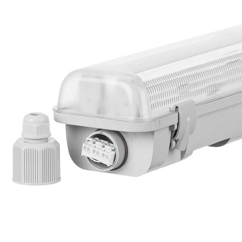 ULTRALUX - WOT2T8150 ВОДОУСТОЙЧИВО ОСВ.ТЯЛО ЗА LED ТРЪБИ 2ХТ8 1,50 М