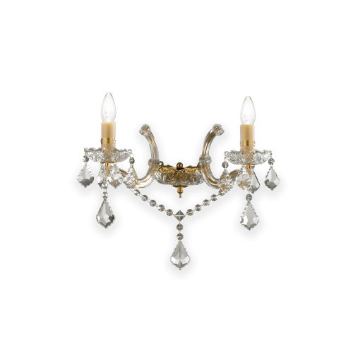 IDEAL LUX - Аплик  FLORIAN AP2 Oro 035659