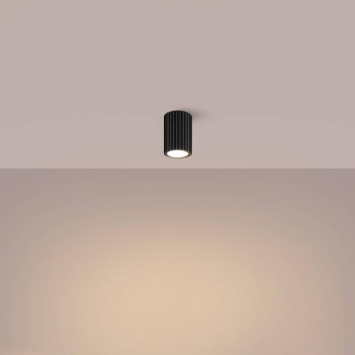 SOLLUX - Луна KARBON 10 черна 10W GU10  SL.1568