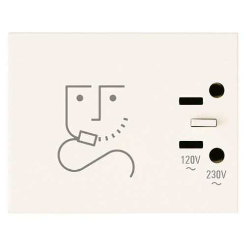 VIMAR - Shaver supply unit 230V white 30290.B