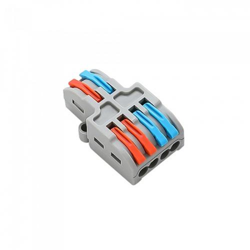 VITO - PLASTIC TERMINAL BLOCK QUICKY 2-4 2PCS-BAG 250V 32A 0.08mm²-2.5mm² 7200220