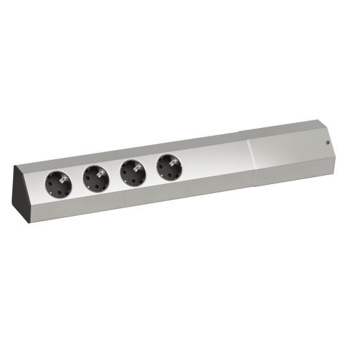BACHMANN - CASIA universal socket ALU 4xsocket (923.006)