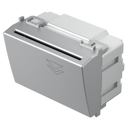TEM - EM40ES Energy saver with time delay 3A 3M, color Silver matt, Modul