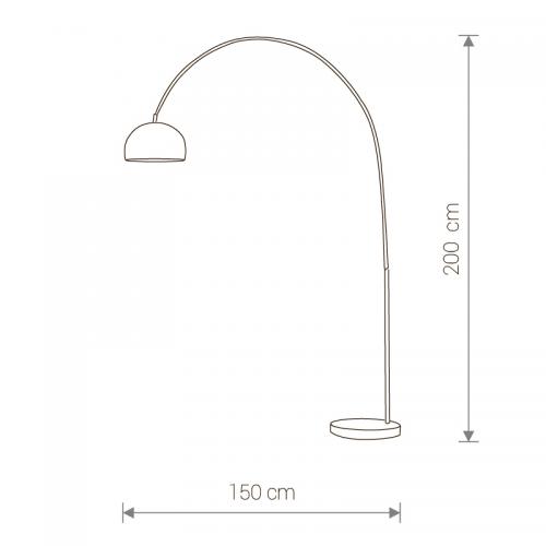 NOWODVORSKI - floor luminaire  COSMO S 3382