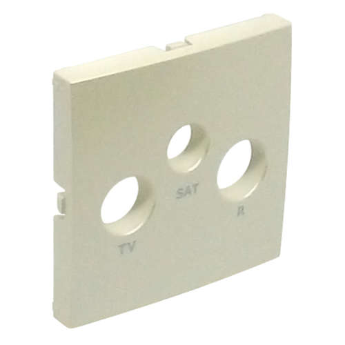 EFAPEL - Face plate for R - TV - SAT sockets PEARL 90775 TPE LOGUS 90