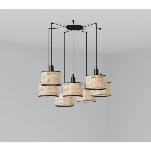 FARO -  pendant lamp  MAMBO  64314-47-7L  E27, 7x15W