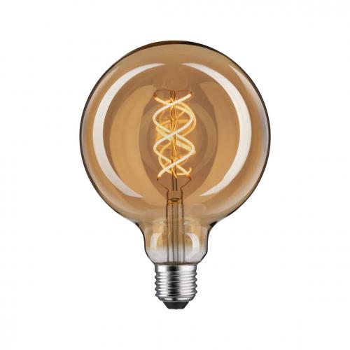 PAULMANN - 28594   1879 Filament 230V LED Globe G125 ⚡ E27 ⚡ 250lm ⚡ 4W ⚡ 2000K dimmable ✴ Gold