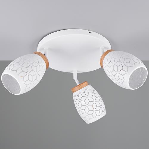 TRIO - Спот Ø58 BIDAR – R61573331 3x E14 10W бял