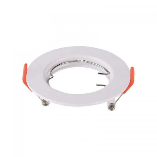 V-TAC - GU10 Fitting Round White SKU: 6640