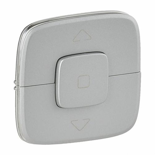 LEGRAND - 7 551 47 Cover plate Valena Allure - roller blind control - alu
