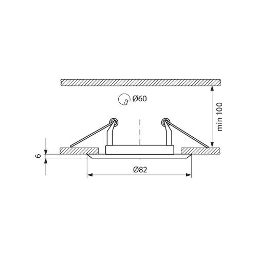 VIVALUX - Downlight DUA SL314 GM/N VIV003865 