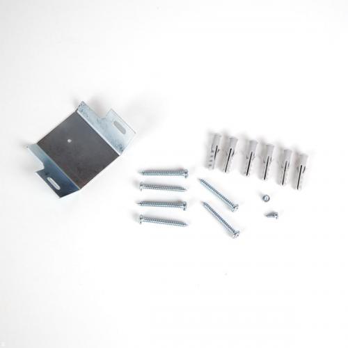 BACHMANN - Контакт 3x Шуко и USB A+C с щора, с възможност за ъглов монтаж, захранващ кабел 2м, цвят Инокс Casia 2  932.006