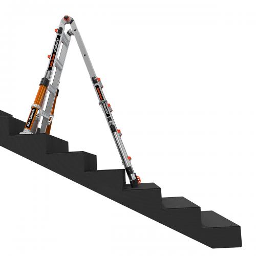 LITTLE GIANT - Алуминиева стълба за всякакъв терен CONQUEST 2.0 PRO 4х6  16336EN-018