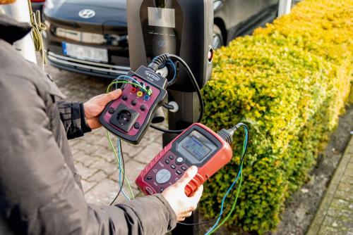 TESTBOY - Test adapter for charging stations for electric cars Testboy TV 900