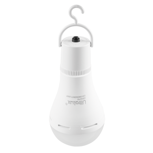 ULTRALUX -  Adapter ASE27 E27 with switch for LED bulb with built-in battery LBE62742