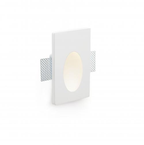 FARO - LED панел за вграждане  1W  бял PLAS-1 LED 63281