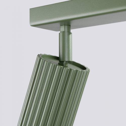 SOLLUX - Зелен спот KARBON 3L 3хGU10 3х10W IP20 SL.1619