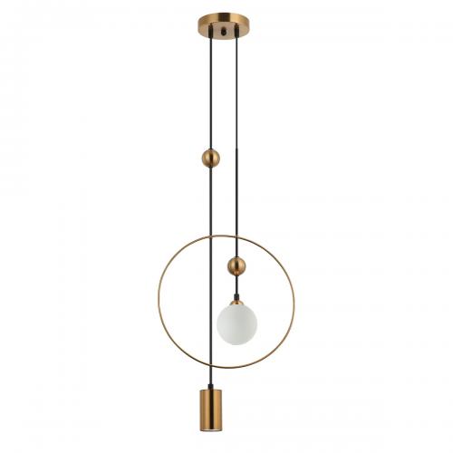 ITALUX - Пендел Trosti PND-428892-BRO G9 + GU10 месинг