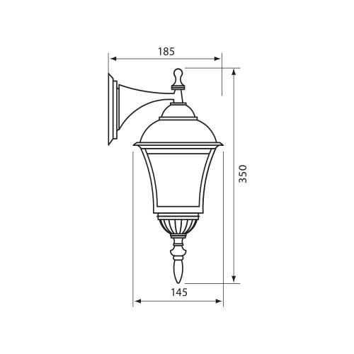 VIVALUX - Lantern SOFIA WD005/RE IP44 VIV004209