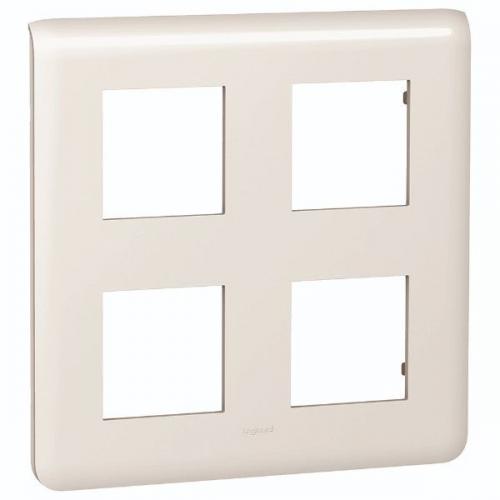LEGRAND - 0 788 38 Plate Mosaic - 2 x 2 x 2 modules - white