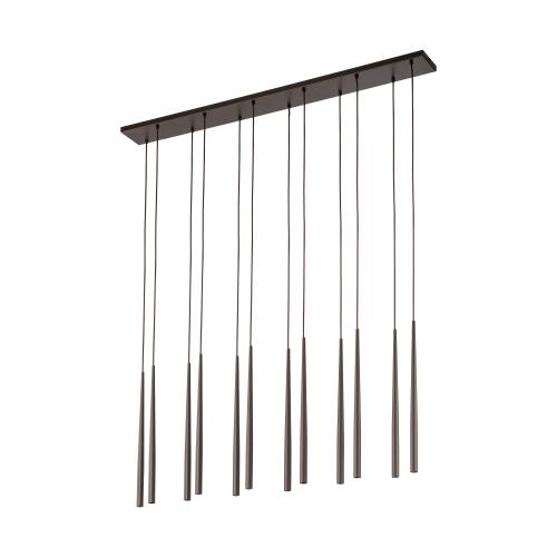 TKLighting - PIANO PENDANT 12xG9 96W BROWN 10111