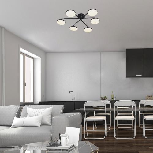 RABALUX - LED Ceiling light MADI black 24W 2350lm IP20 71063