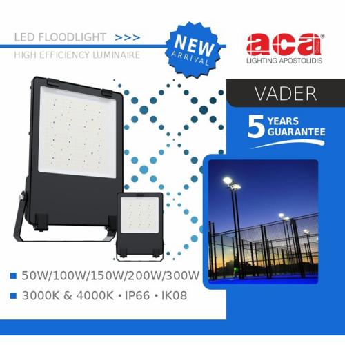 ACA LIGHTING - LED прожектор 50W 3000K 7000lm IP66 110° VADER5030