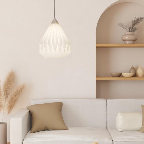 EGLO - pendant light MINTING E27 25W white, black - 43932