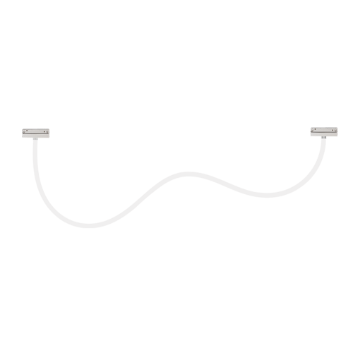 ACA LIGHTING - Магнитен НЕОН ФЛЕКС за вградена шина 48V DC 40W 3000K 3000lm Φ22*2000mm COSMO4030W Бял Мат