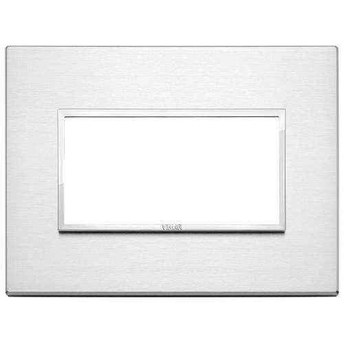 VIMAR - 21654.01 - Eikon EVO 4M рамка италиански стандарт brilliant aluminium
