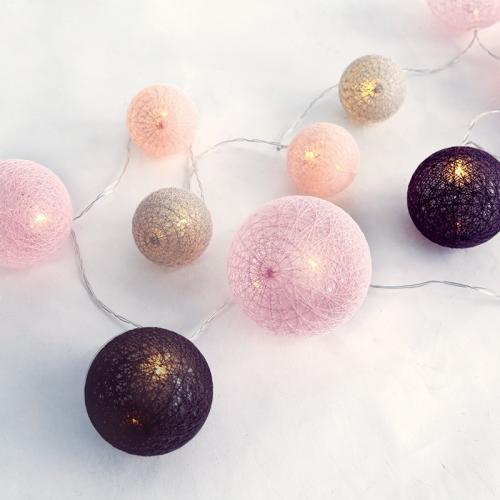 ACA LIGHTING - RUBBER WIRE 20 LED STRING LIGHTS, WARM WHITE, IP20, 285cm XT20WW2A