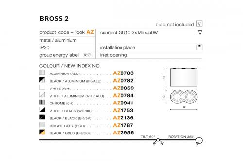 AZZARDO - Bross 2 GM4200 BGR / AZ1787