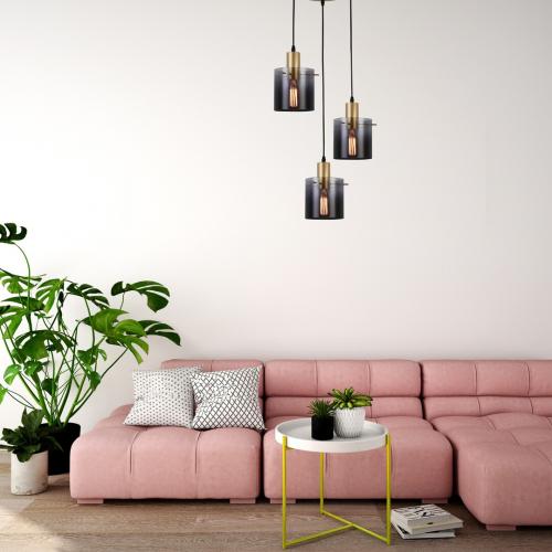RABALUX - Pendant DONATI E27 3X40W 5223
