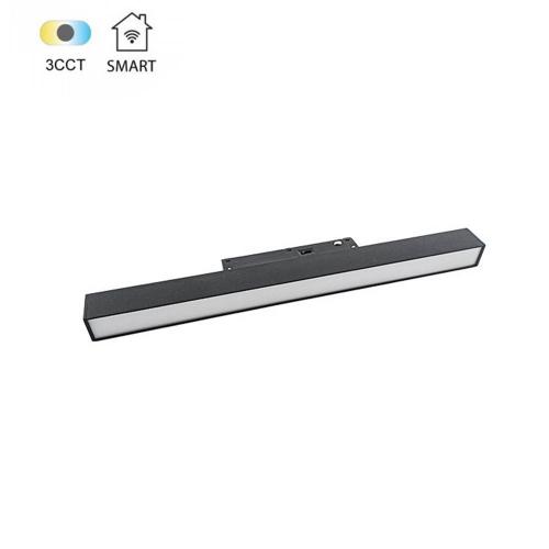 VITO - MAGNETIC LED TRACK LAMP MAGNA-H S4 10W 3CCT (3000K/4000K/6000K) 800Lm 120° 30CM 48V 2102013