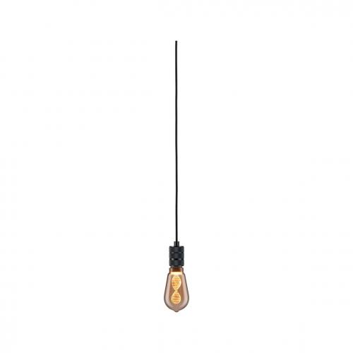 PAULMANN - Пендел  78436   Neordic Tilla  incl. plug⚡E27⚡1 х max. 20W✴Черен