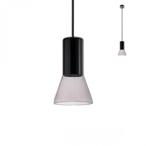 REDO GROUP - Пендел  JANO 01-1689 SU E27 1x42W BLACK GLASS 