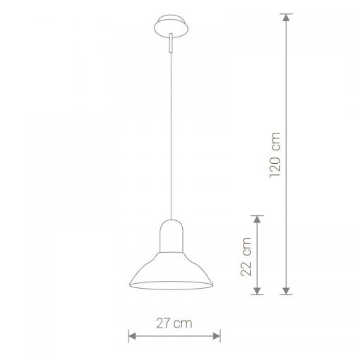 NOWODVORSKI - pendant luminaire WOOD BOY 6535