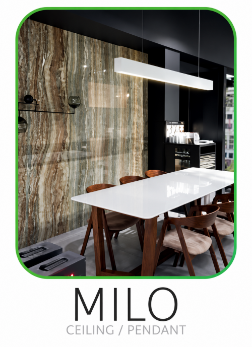 ACA LIGHTING - Алуминиев профил MILO с опалов капак 3м. P207U